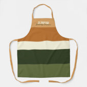 Hebreeuws & Script gepersonaliseerd Stripe Schort (Voorkant)