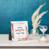 Hebreeuws Shiviti - Joodse Inspirerend kunst van P Fotoplaat (Insitu)