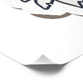 Hebreeuws Tzedek Tzedek Tirdof - Nadere gerechtigh Perfect Poster (Hoek)