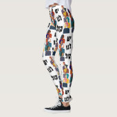 Hebreeuws: We hebben een stem! Joodse feministisch Leggings (Links)