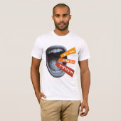 Hebreeuws, zo niet nu, als Joodse wijsheid inspire T-shirt (Voorkant volledig)