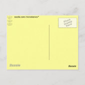 Hebreeuwse alfabet briefkaart (Achterkant)