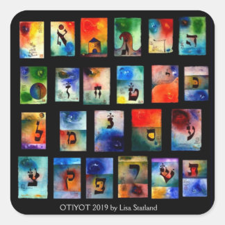 Hebreeuwse Alfabet Stickers Otiyot