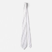 Hebreeuwse alfabet stropdas (Voorkant)