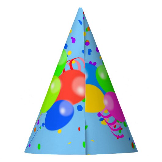 Hebreeuwse Birthday Party Feesthoedjes (Achterkant)