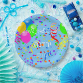 Hebreeuwse Birthday Party Papieren Bordje (Feest)