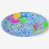 Hebreeuwse Birthday Party Papieren Bordje (Gekanteld)