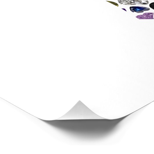 Hebreeuwse brief ALEF Foto Afdruk (Hoek)