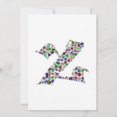 Hebreeuwse brief ALEF Kaart (Achterkant)