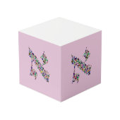 Hebreeuwse brief ALEF Kubus (Voorkant hoekig)