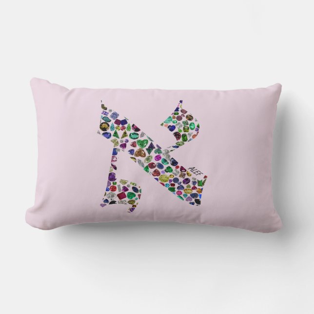 Hebreeuwse brief ALEF Kussen (Voorkant)