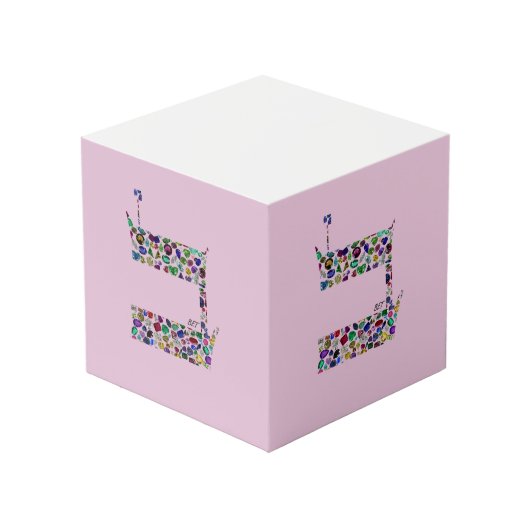 Hebreeuwse brief BET Kubus (Voorkant hoekig)