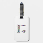 Hebreeuwse brief HEY Bagagelabel (Achterkant verticaal)