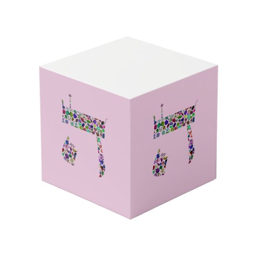 Hebreeuwse brief HEY Kubus (Achter hoekig)