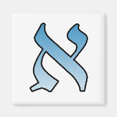 Hebreeuwse brief magneet (Voorkant)