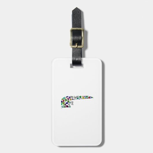 Hebreeuwse brief VAV Bagagelabel (Voorkant verticaal)