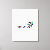 Hebreeuwse brief VAV Canvas Afdruk (Voorkant)