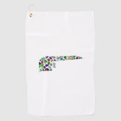 Hebreeuwse brief VAV Golfhanddoek (Voorkant)