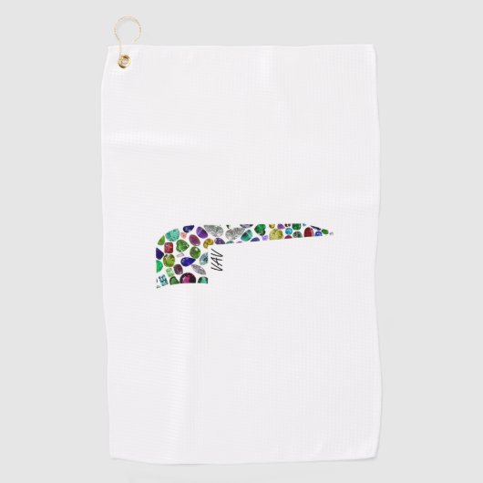 Hebreeuwse brief VAV Golfhanddoek (Voorkant)