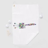 Hebreeuwse brief ZAIN Golfhanddoek (Insitu)