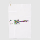 Hebreeuwse brief ZAIN Golfhanddoek (Voorkant)
