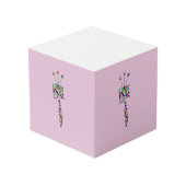 Hebreeuwse brief ZAIN Kubus (Voorkant hoekig)