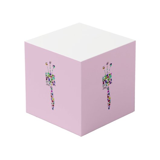 Hebreeuwse brief ZAIN Kubus (Voorkant hoekig)