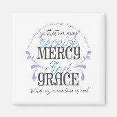 Hebreeuwse citaten van 4:16 magneet (Voorkant)