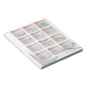 Hebreeuwse Engelse kalender 2016-2017 Notitieblok (Schuin)