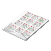 Hebreeuwse Engelse kalender 2016-2017 Notitieblok (Linkerzijde)