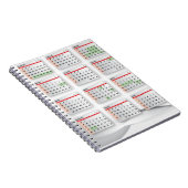 Hebreeuwse Engelse kalender 2016-2017 Notitieboek (Rechterzijde)