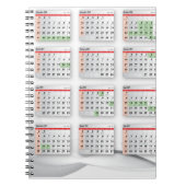 Hebreeuwse Engelse kalender 2016-2017 Notitieboek (Voorkant)