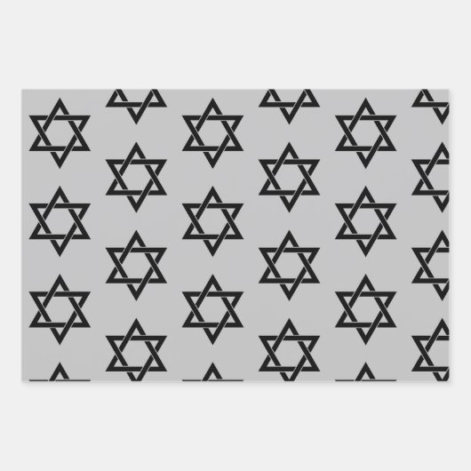 Hebreeuwse geïnspireerde Gift Wrap HAMbWG Inpakpapier Vel (Voorkant 2)