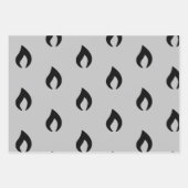 Hebreeuwse geïnspireerde Gift Wrap HAMbWG Inpakpapier Vel (Voorkant 3)