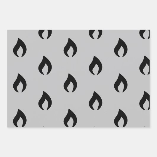 Hebreeuwse geïnspireerde Gift Wrap HAMbWG Inpakpapier Vel (Voorkant 3)