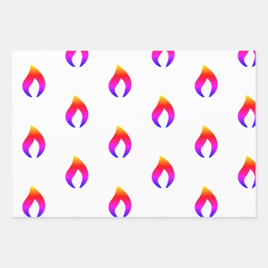 Hebreeuwse geïnspireerde Gift Wrap HAMbWG Inpakpapier Vel (Voorkant 3)