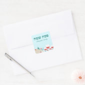 Hebreeuwse Happy Pesach Stickers (Envelop)