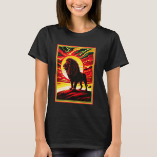Hebreeuwse Israëliet JHWH Leeuw van Juda Jahweh Ra T-shirt