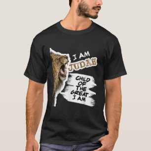 Hebreeuwse Israëliet Tribe Obey Child van Yah I Am T-shirt