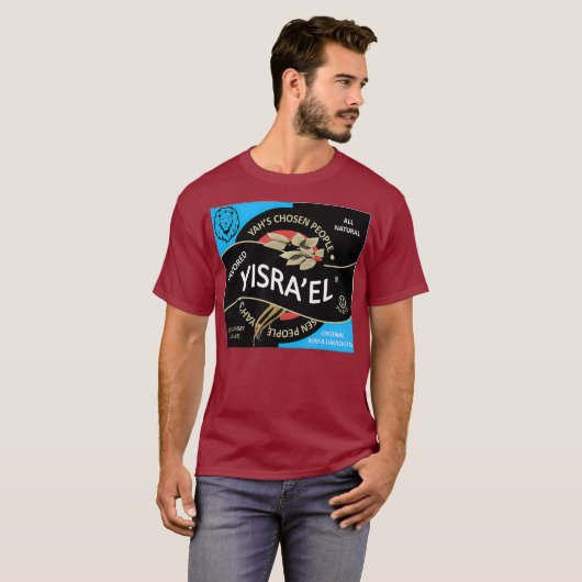 Hebreeuwse israëlische cultuur t-shirt (Voorkant volledig)