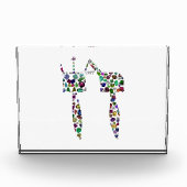 Hebreeuwse letter 'CHET' Fotoblokken (Voorkant)