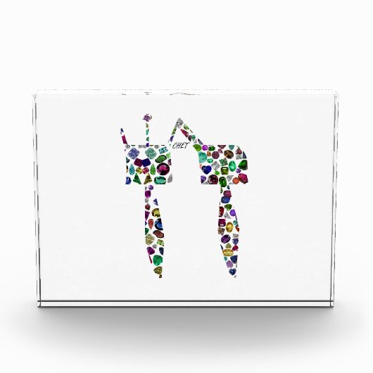 Hebreeuwse letter 'CHET' Fotoblokken (Voorkant)