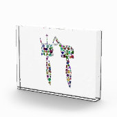 Hebreeuwse letter 'CHET' Fotoblokken (Rechts)