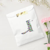 Hebreeuwse letter Dalet Bedankzakje (Gezegeld)