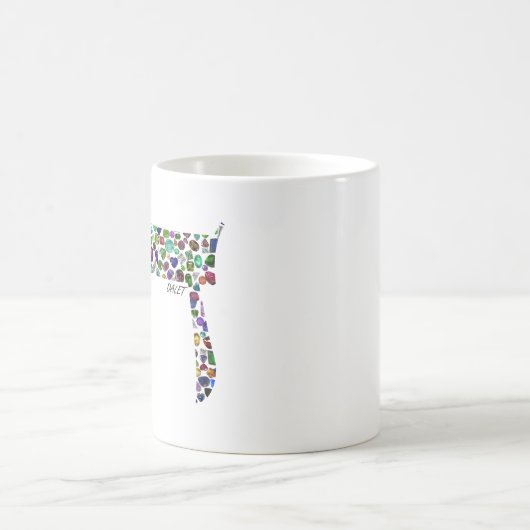 Hebreeuwse letter Dalet Magische Mok (Center)