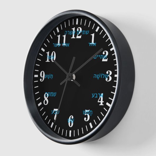 Hebreeuwse Letter Numbers  Watch (Hoek)