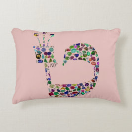 Hebreeuwse letter 'TET' Accent Kussen