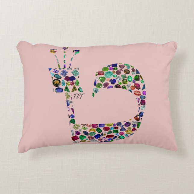 Hebreeuwse letter 'TET' Accent Kussen (Voorkant)