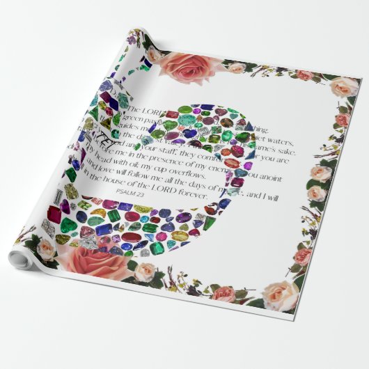 Hebreeuwse letter 'TET' Cadeaupapier (Uitgerold)