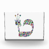 Hebreeuwse letter 'TET' Fotoblokken (Voorkant)